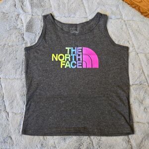 The North Face Grey Tank Top, Little Girls Medium, Great Condition